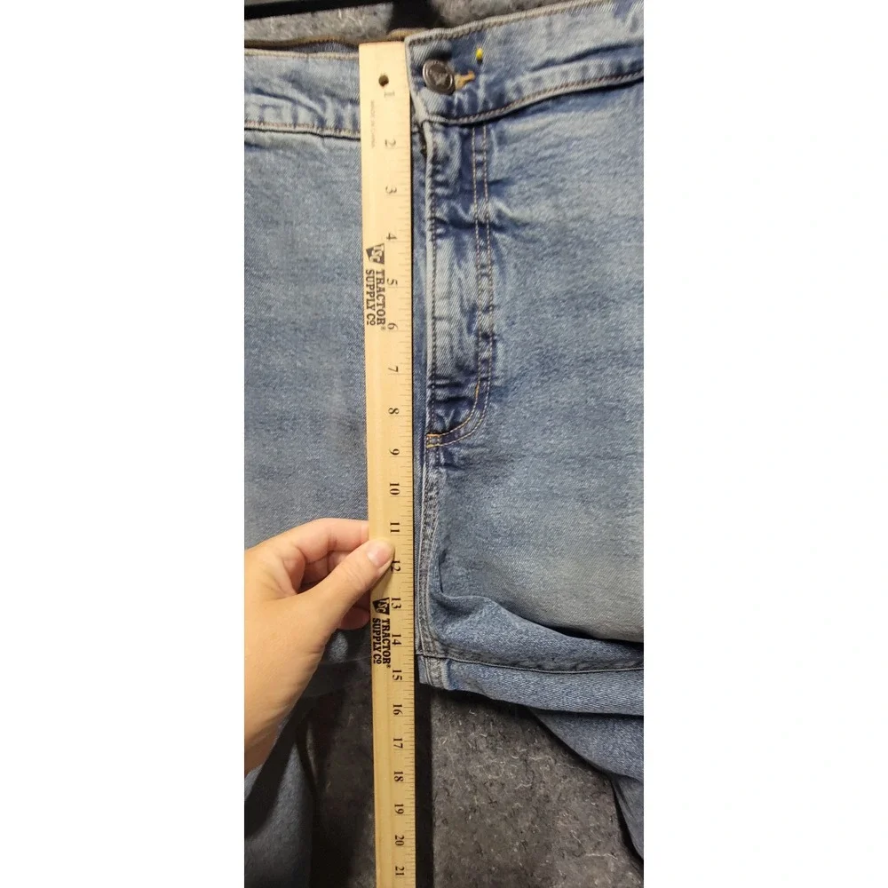 Jessica Simpson Women's Buttercup Wide Leg Boyfriend Medium Wash Jeans 24W NWT